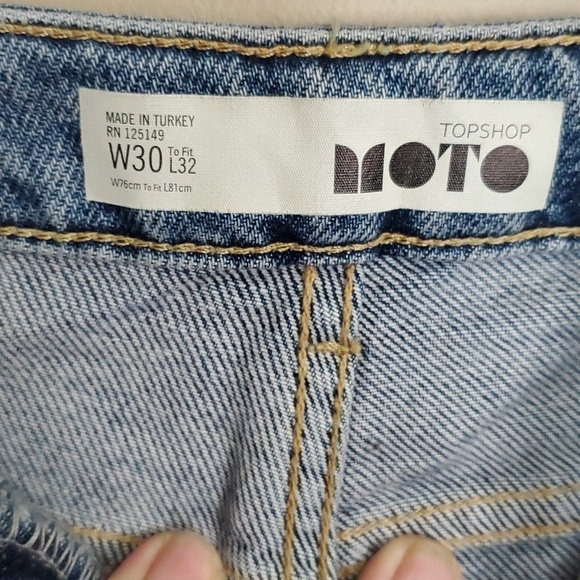 Topshop moto jeans size 30/32 - Picture 4 of 5